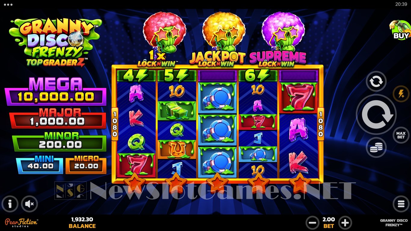 Granny Disco Frenzy Slot Slot Image in Demo - pic. 5