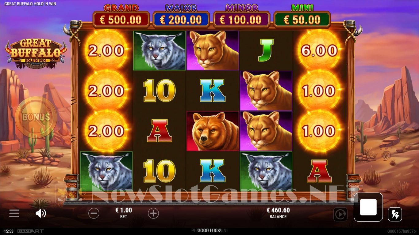 Great Buffalo Holdn Win Slot Slot Image in Demo - pic. 10