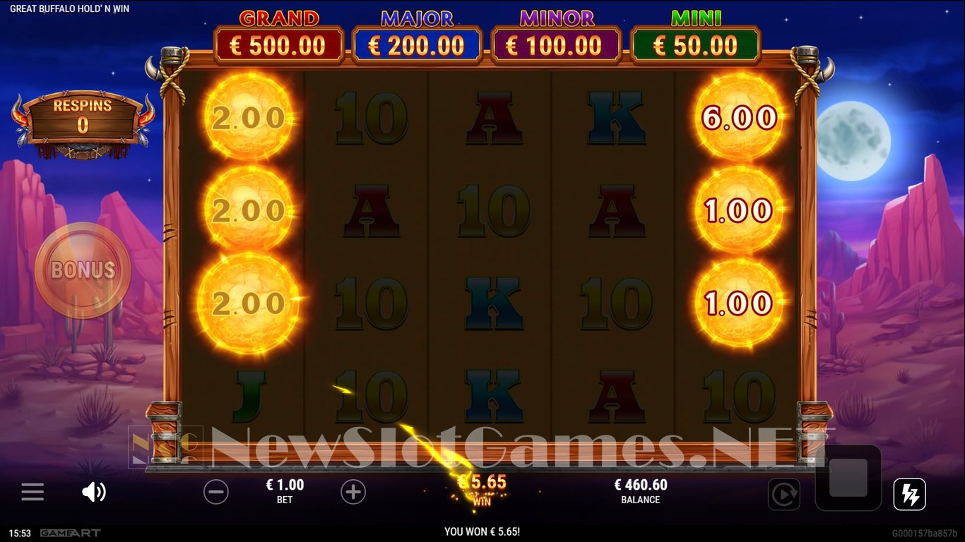 Great Buffalo Holdn Win Slot Slot Image in Demo - pic. 11