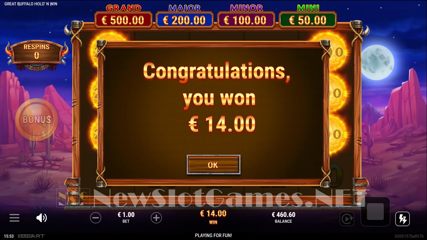 Great Buffalo Holdn Win Slot Slot Image in Demo - pic. 12