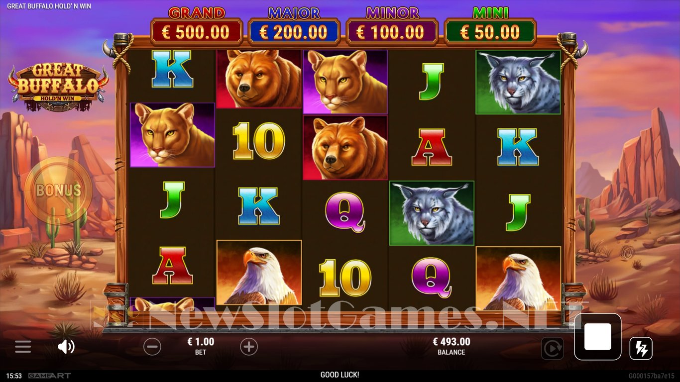 Great Buffalo Holdn Win Slot Slot Image in Demo - pic. 4