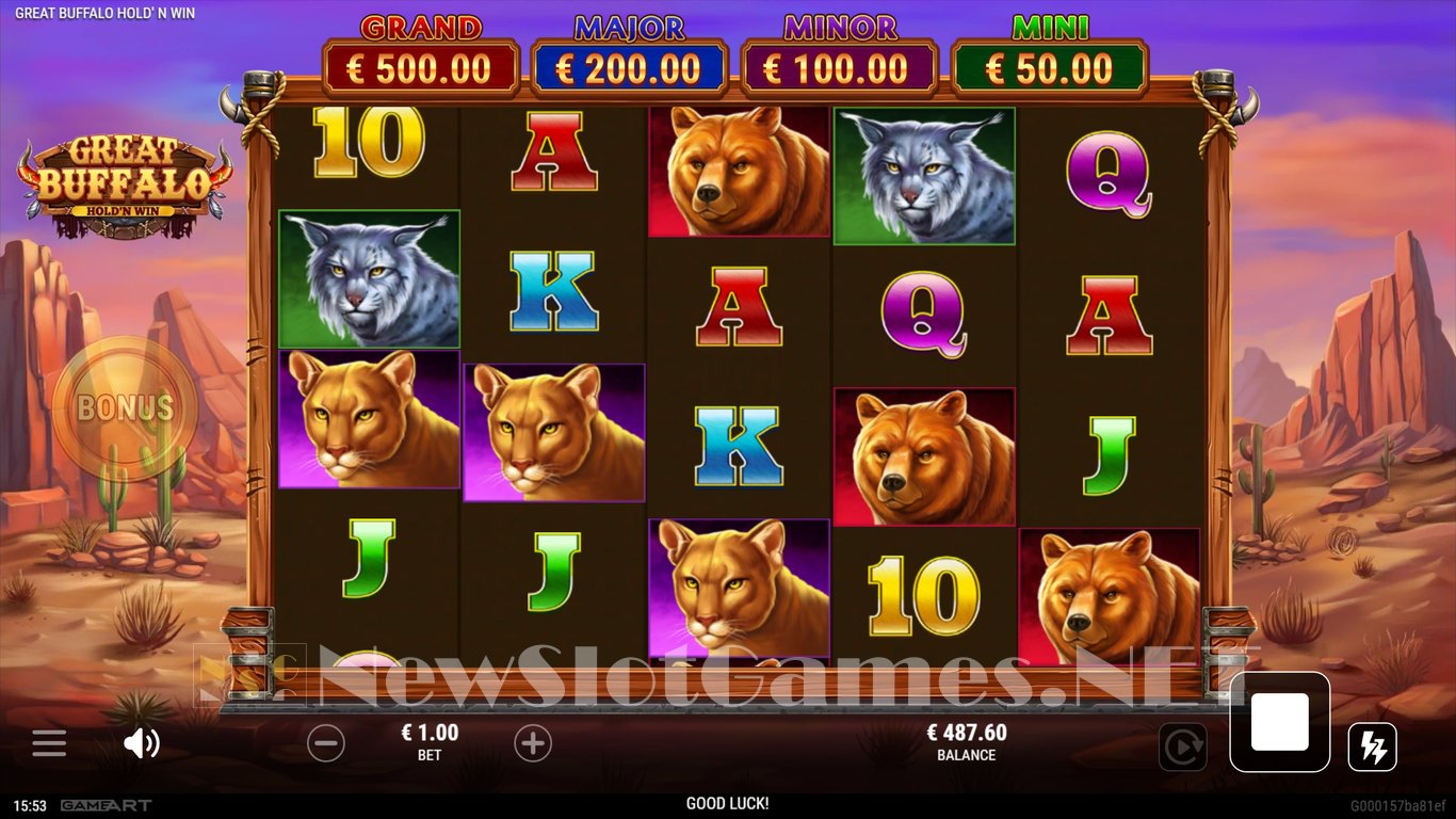 Great Buffalo Holdn Win Slot Slot Image in Demo - pic. 7