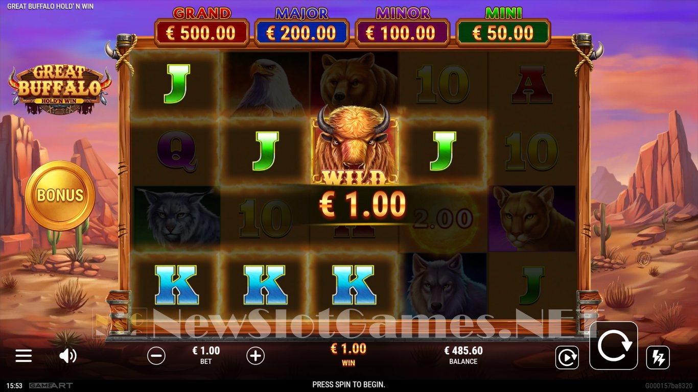 Great Buffalo Holdn Win Slot Slot Image in Demo - pic. 8