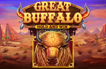 Great Buffalo Holdn Win Slot Logo
