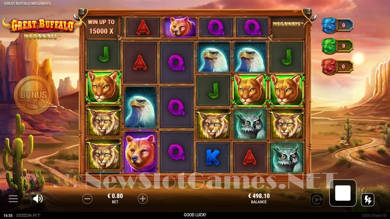 Great Buffalo Megaways Slot Slot Image in Demo - pic. 3