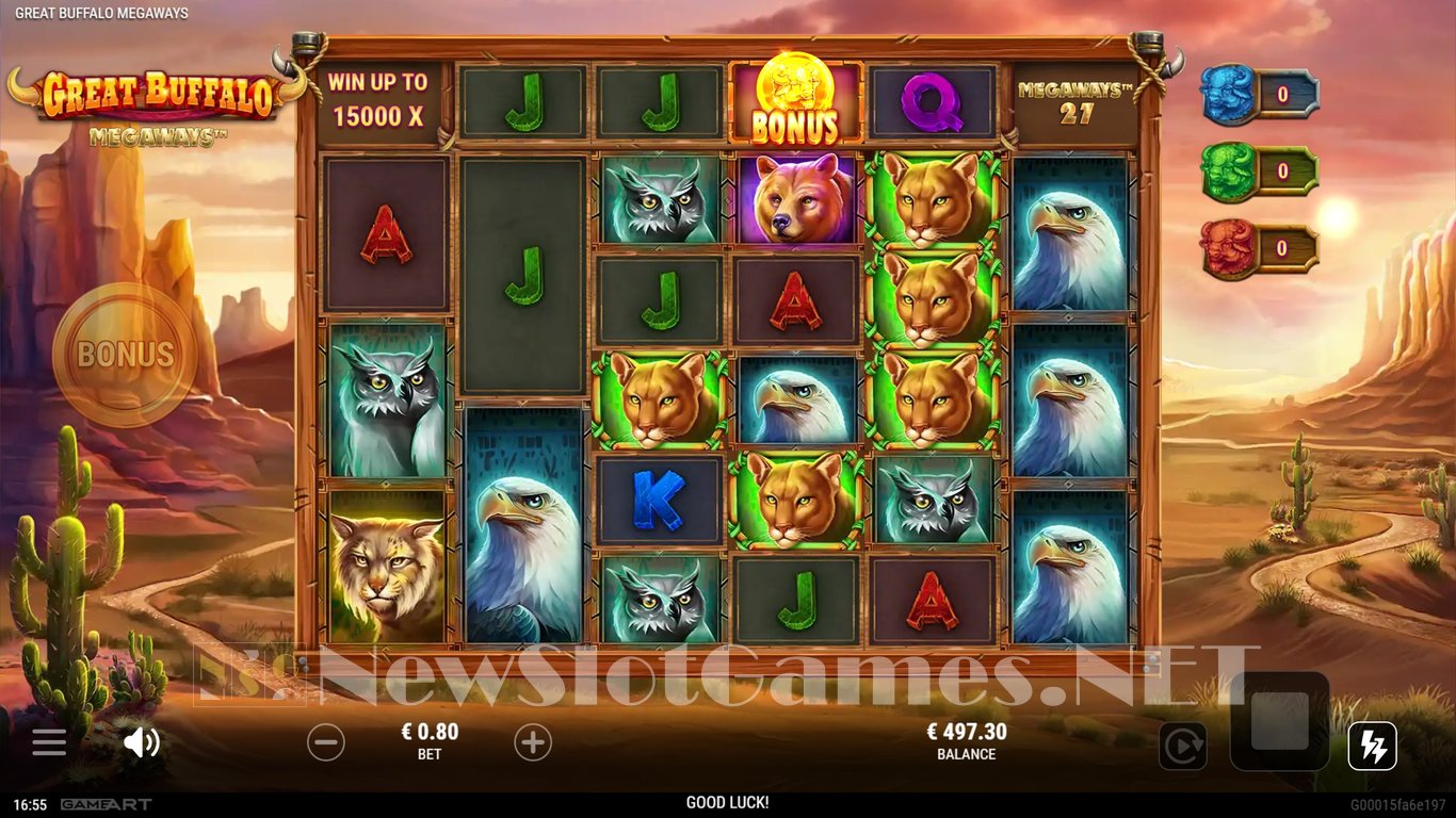 Great Buffalo Megaways Slot Slot Image in Demo - pic. 4