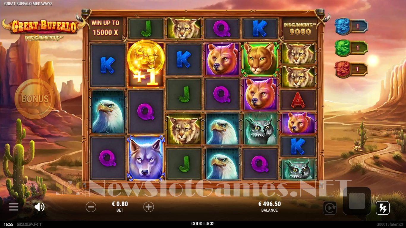 Great Buffalo Megaways Slot Slot Image in Demo - pic. 5