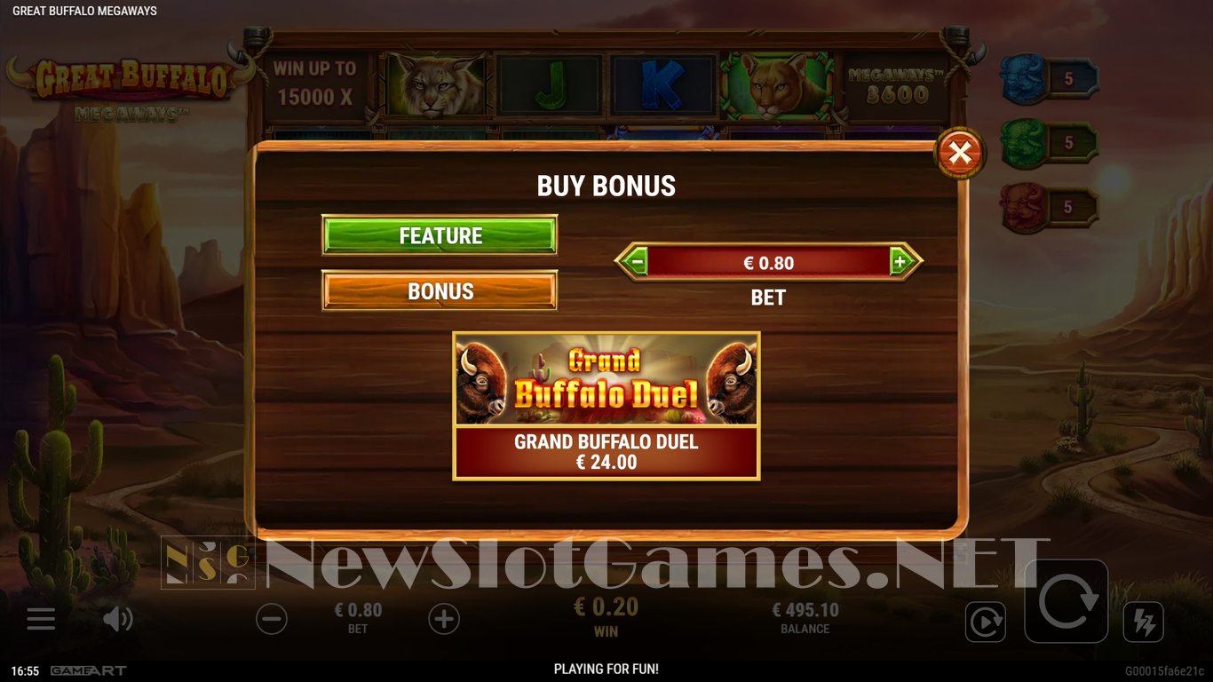 Great Buffalo Megaways Slot Slot Image in Demo - pic. 7