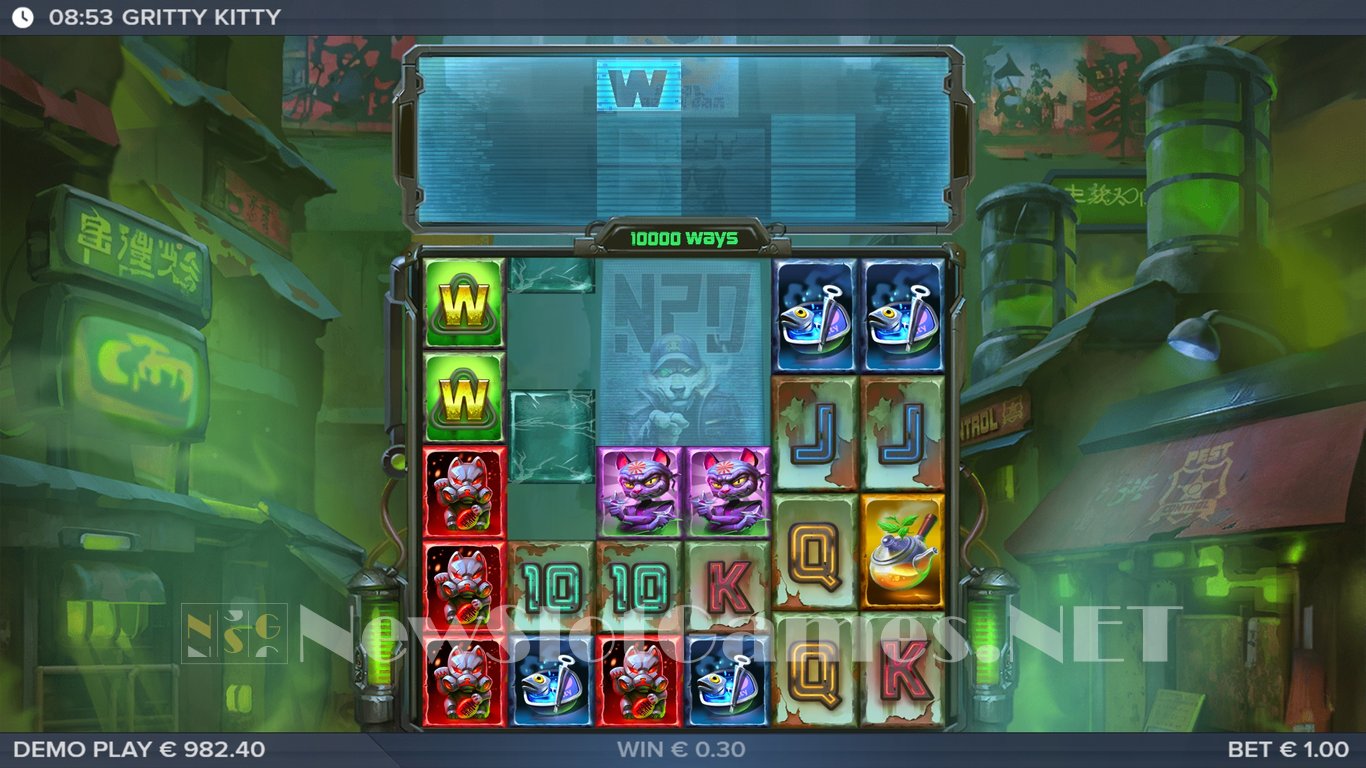 Gritty Kitty of Nitropolis Slot Slot Image in Demo - pic. 5