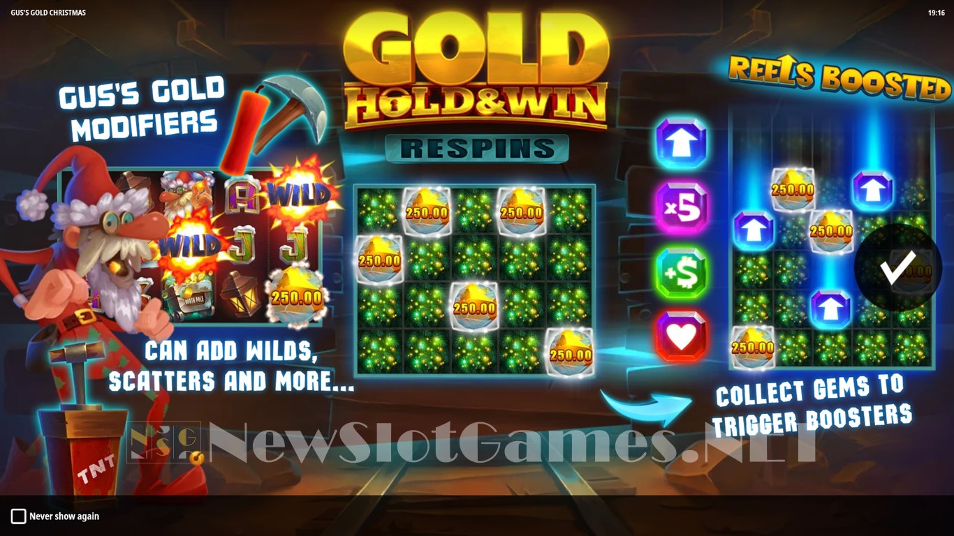 Guss Gold Christmas Slot Demo Image