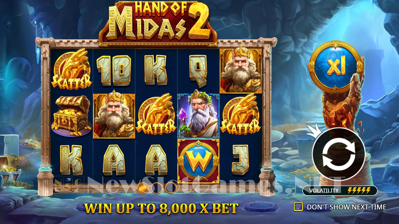 Hand of Midas 2 Slot Demo Image