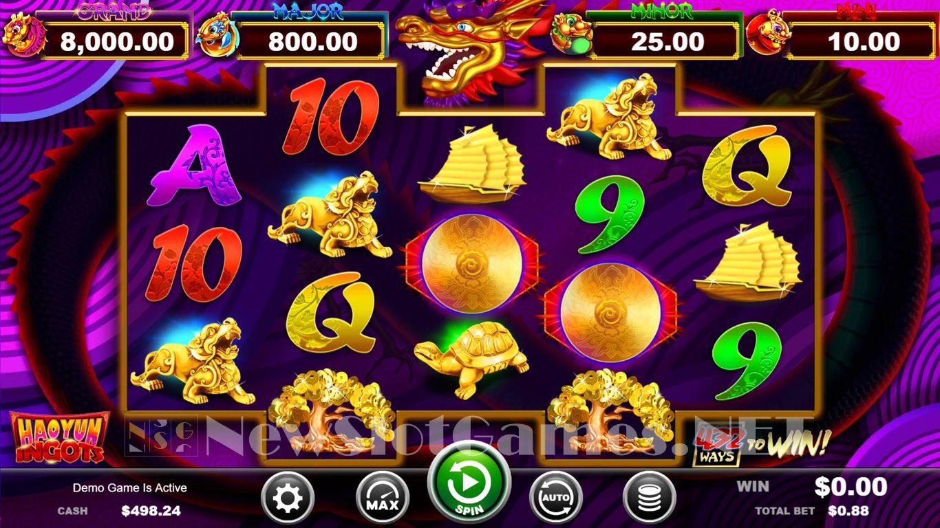 Hao Yun Ingots Slot Demo Image