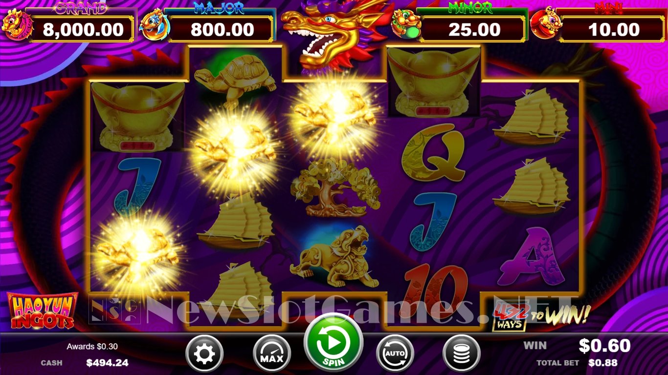 Hao Yun Ingots Slot Slot Image in Demo - pic. 3