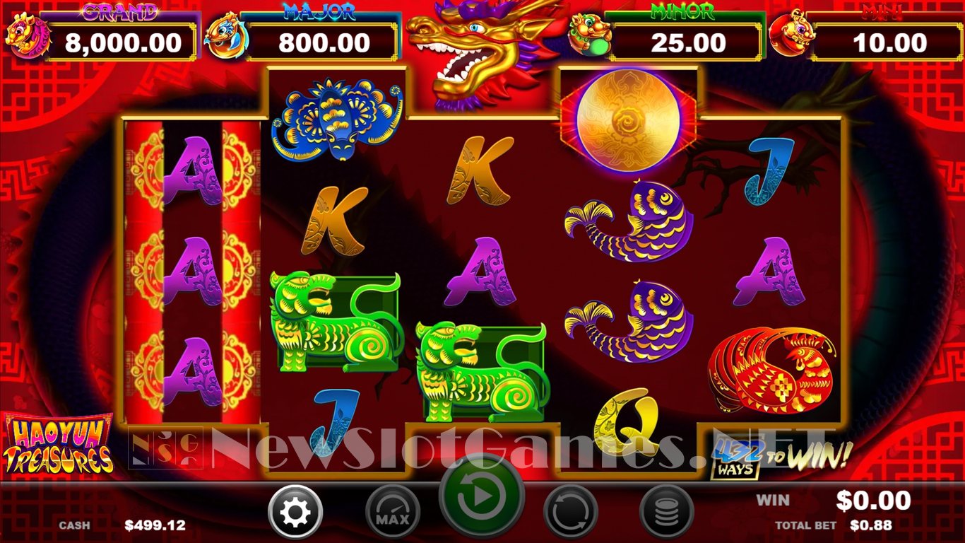 Hao Yun Treasures Slot Demo Image