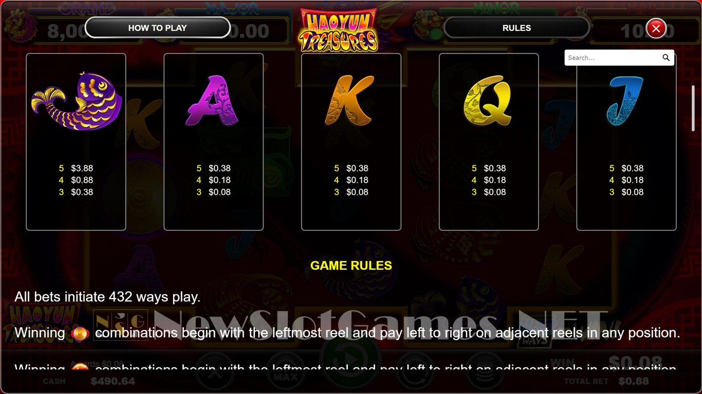 Hao Yun Treasures Slot Slot Image in Demo - pic. 10