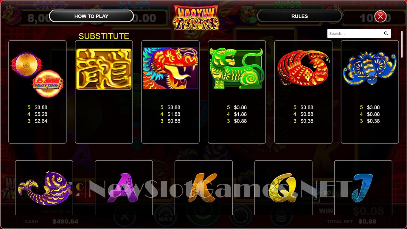 Hao Yun Treasures Slot Slot Image in Demo - pic. 5