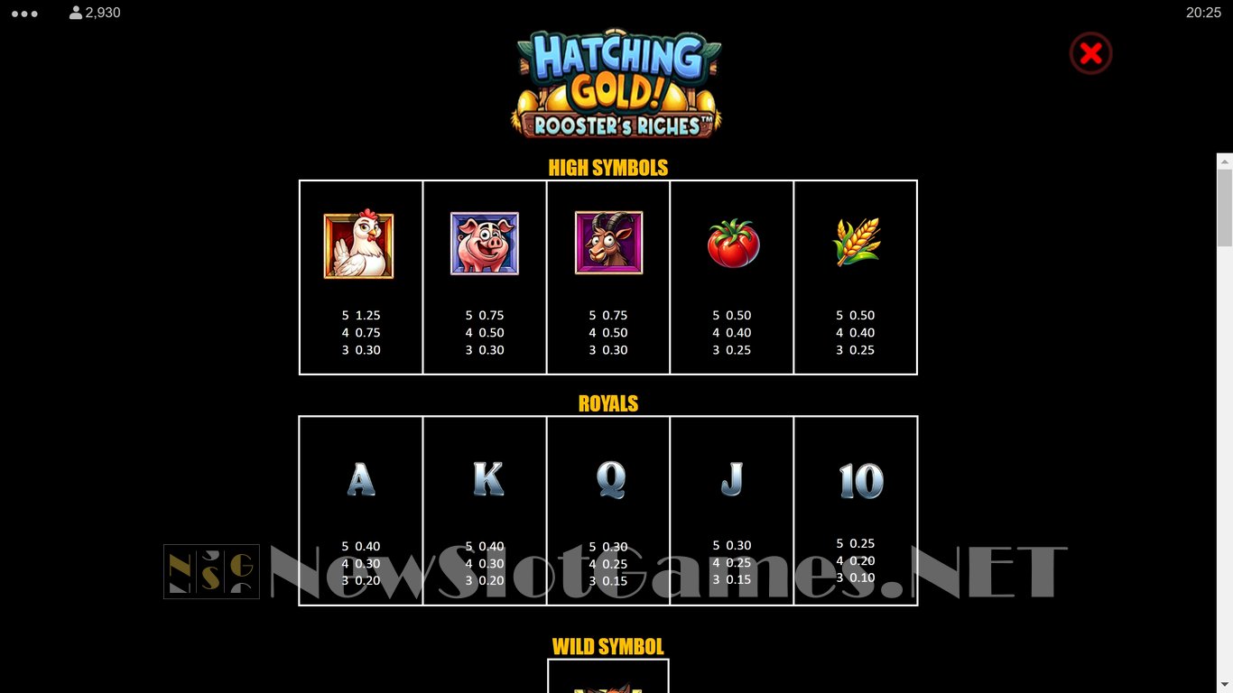Hatching Gold! Roosters Riches Slot Slot Image in Demo - pic. 7