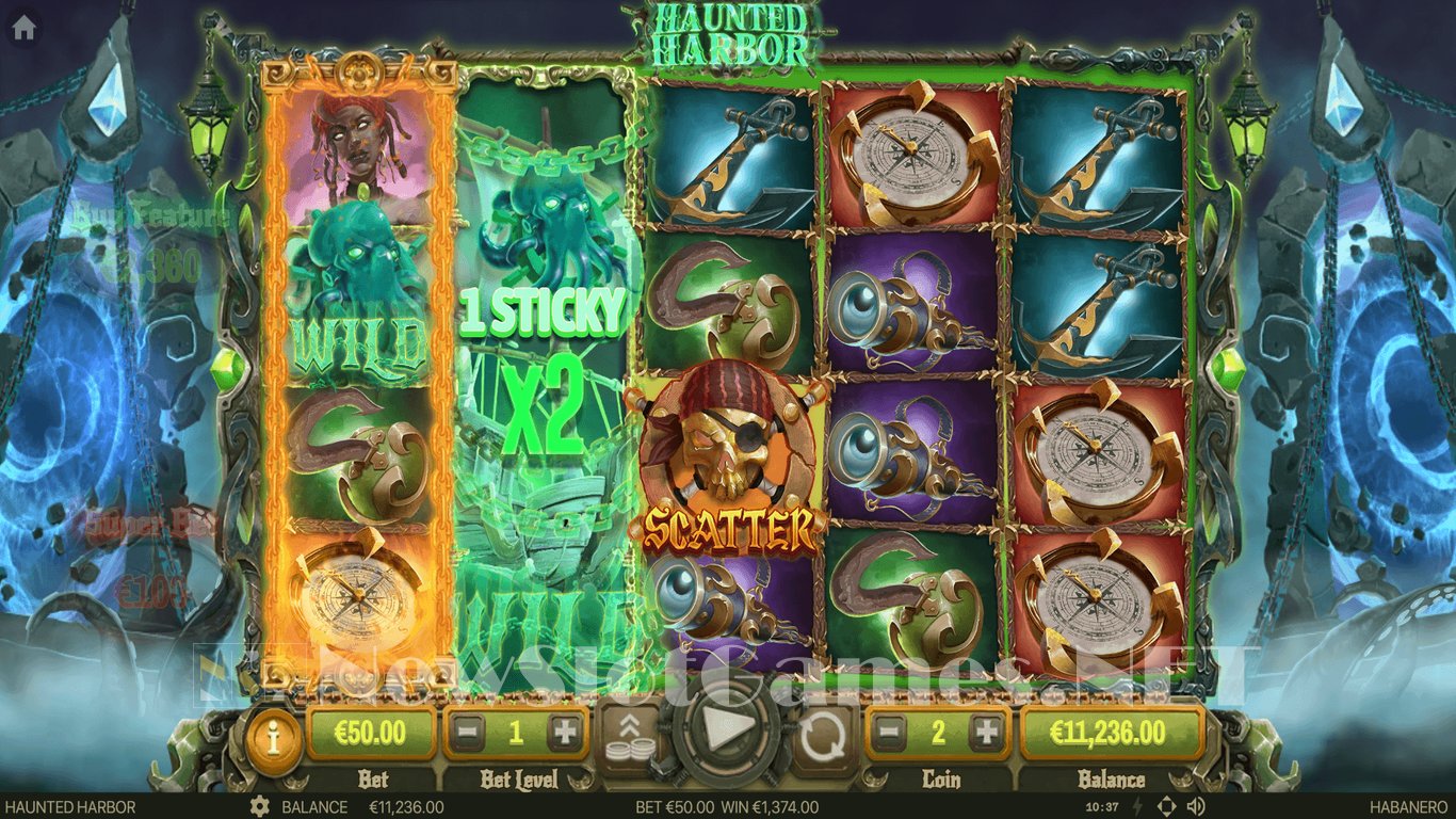 Haunted Harbor Slot Slot Image in Demo - pic. 7
