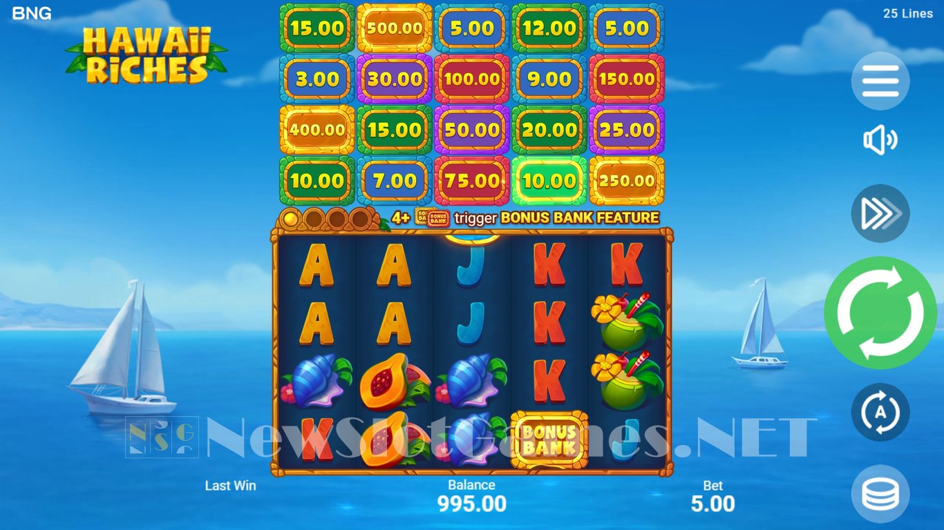 Hawaii Riches Slot Demo Image