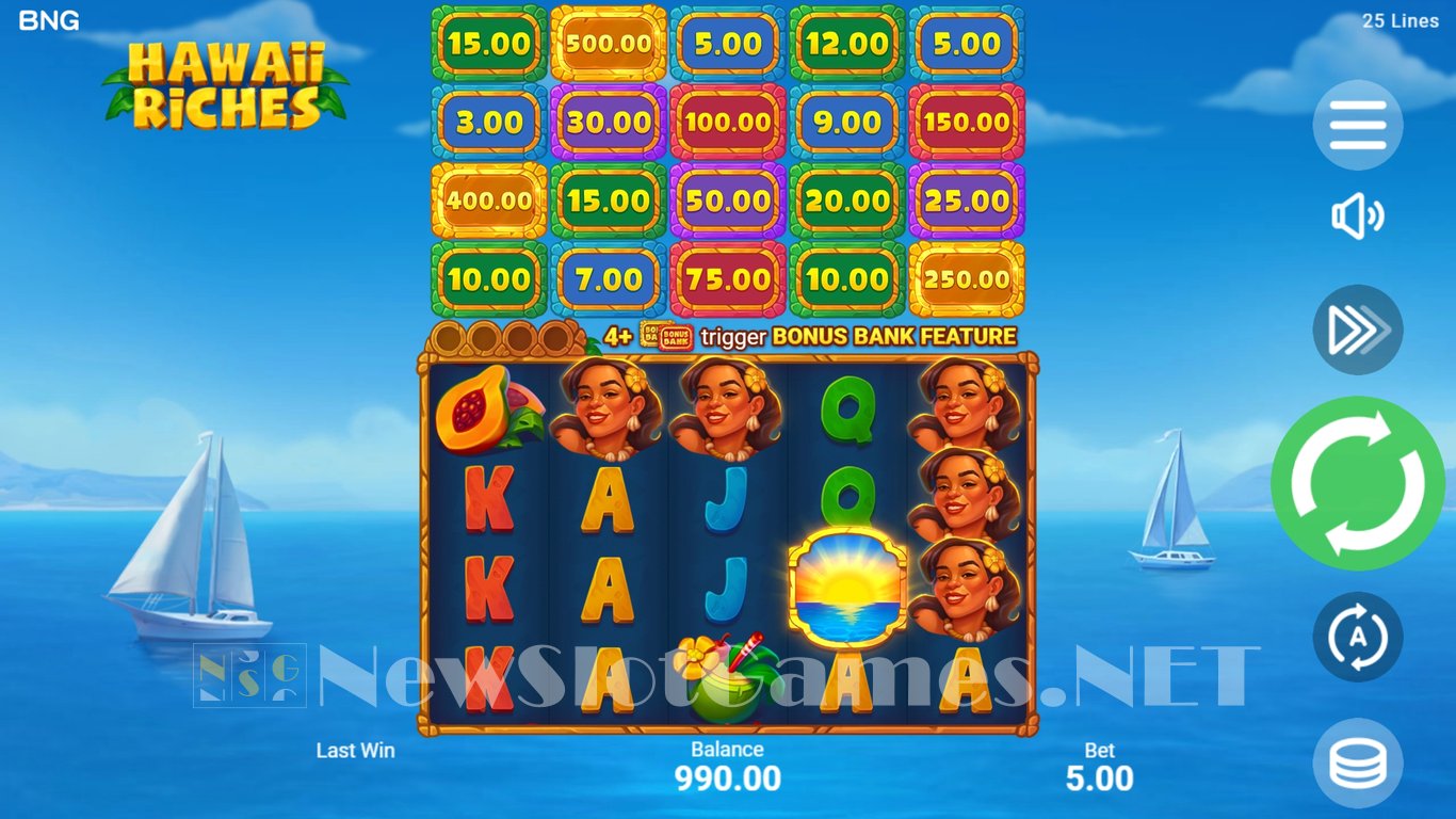 Hawaii Riches Slot Slot Image in Demo - pic. 2