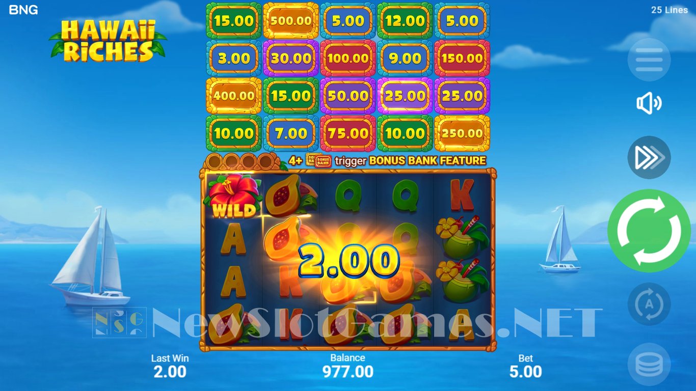 Hawaii Riches Slot Slot Image in Demo - pic. 4