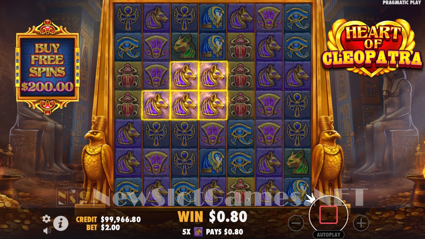 Heart of Cleopatra Slot Slot Image in Demo - pic. 3