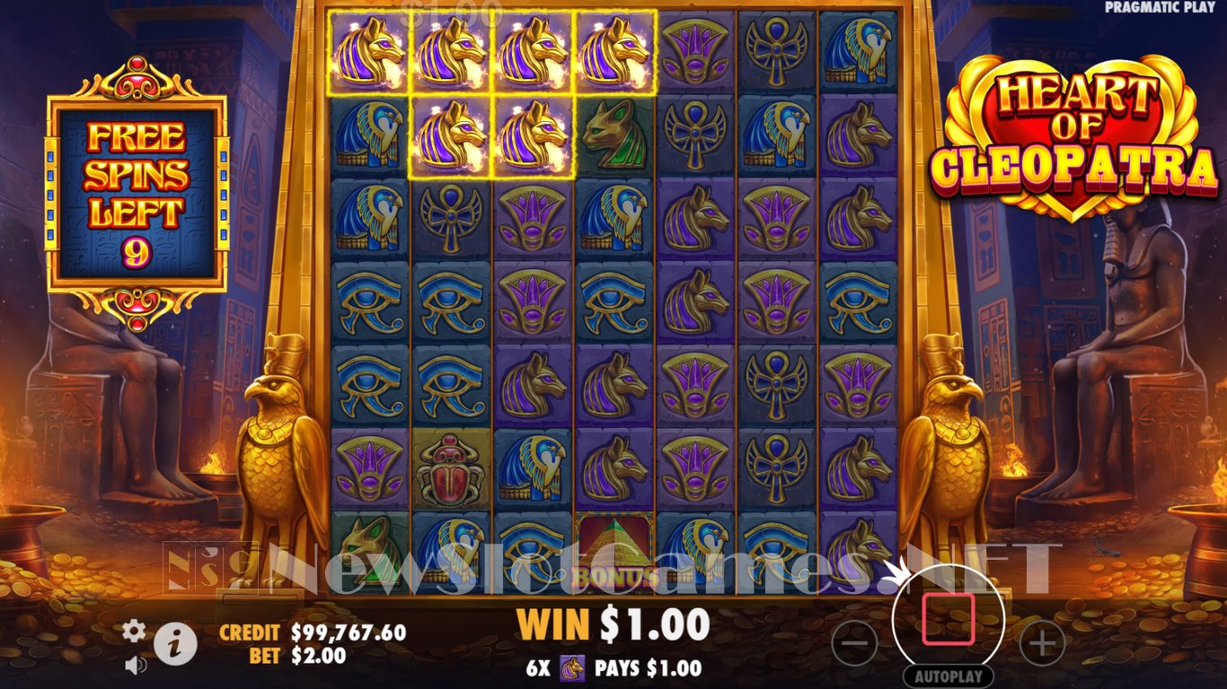 Heart of Cleopatra Slot Slot Image in Demo - pic. 7