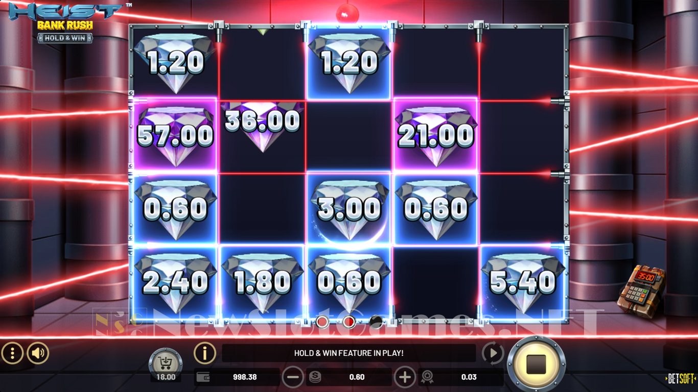 Heist Bank Rush Slot Slot Image in Demo - pic. 3