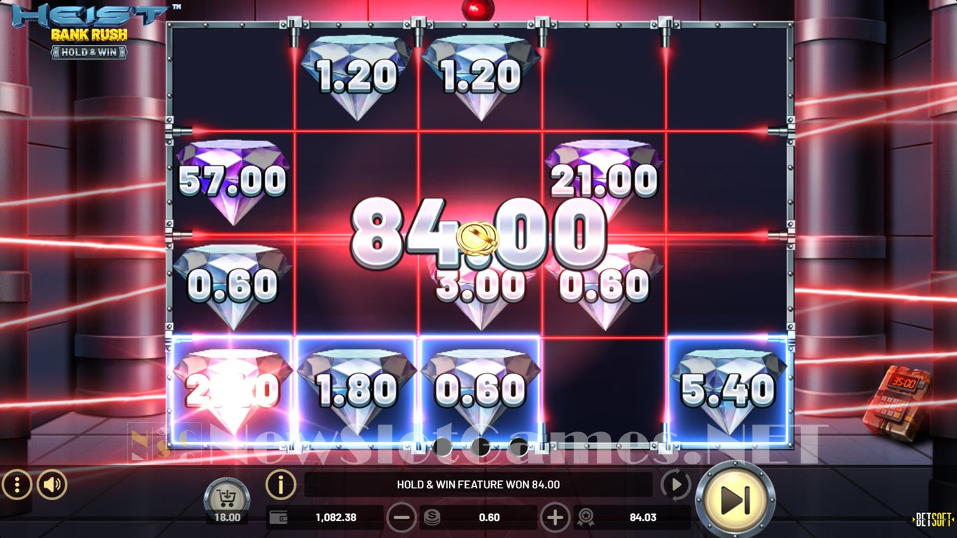 Heist Bank Rush Slot Slot Image in Demo - pic. 4