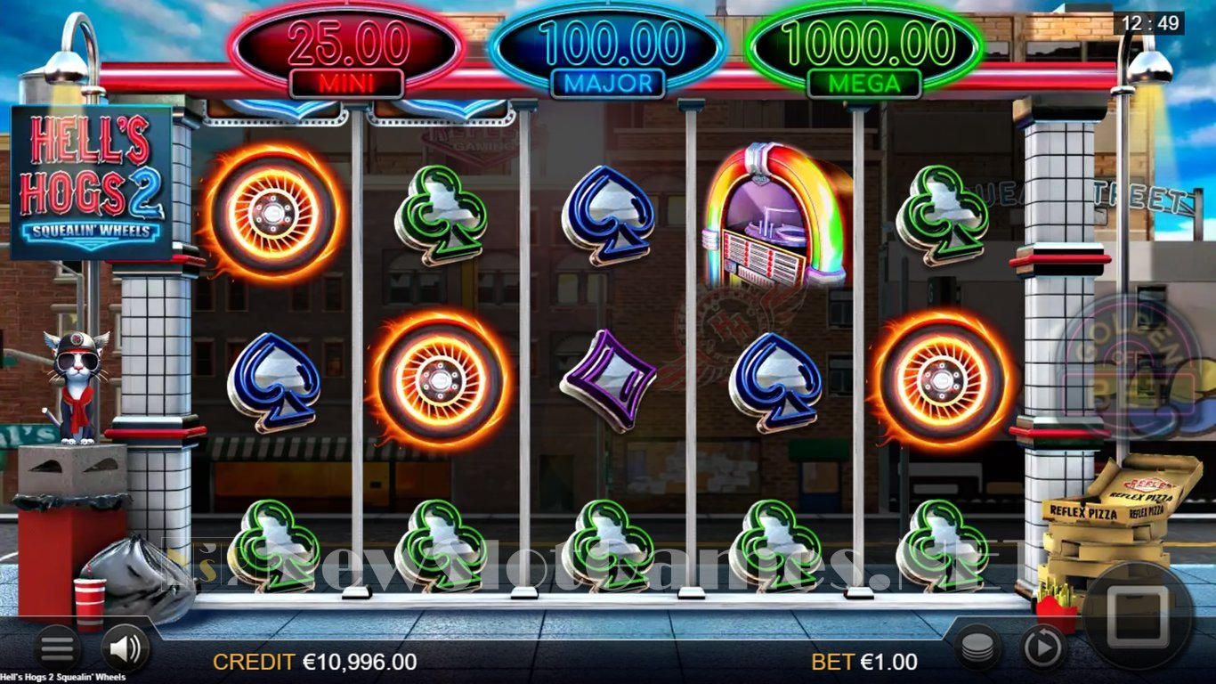 Hells Hogs 2 - Squelin Wheels Slot Slot Image in Demo - pic. 4