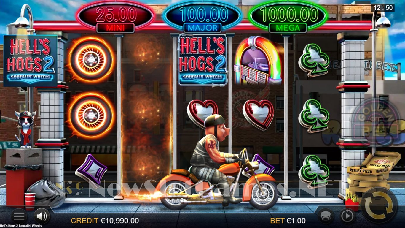 Hells Hogs 2 - Squelin Wheels Slot Slot Image in Demo - pic. 5