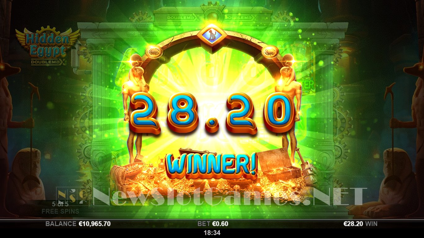 Hidden Egypt DOUBLEMAX Slot Slot Image in Demo - pic. 16