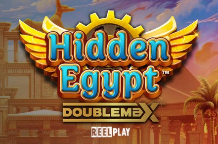 Hidden Egypt DOUBLEMAX Slot Logo