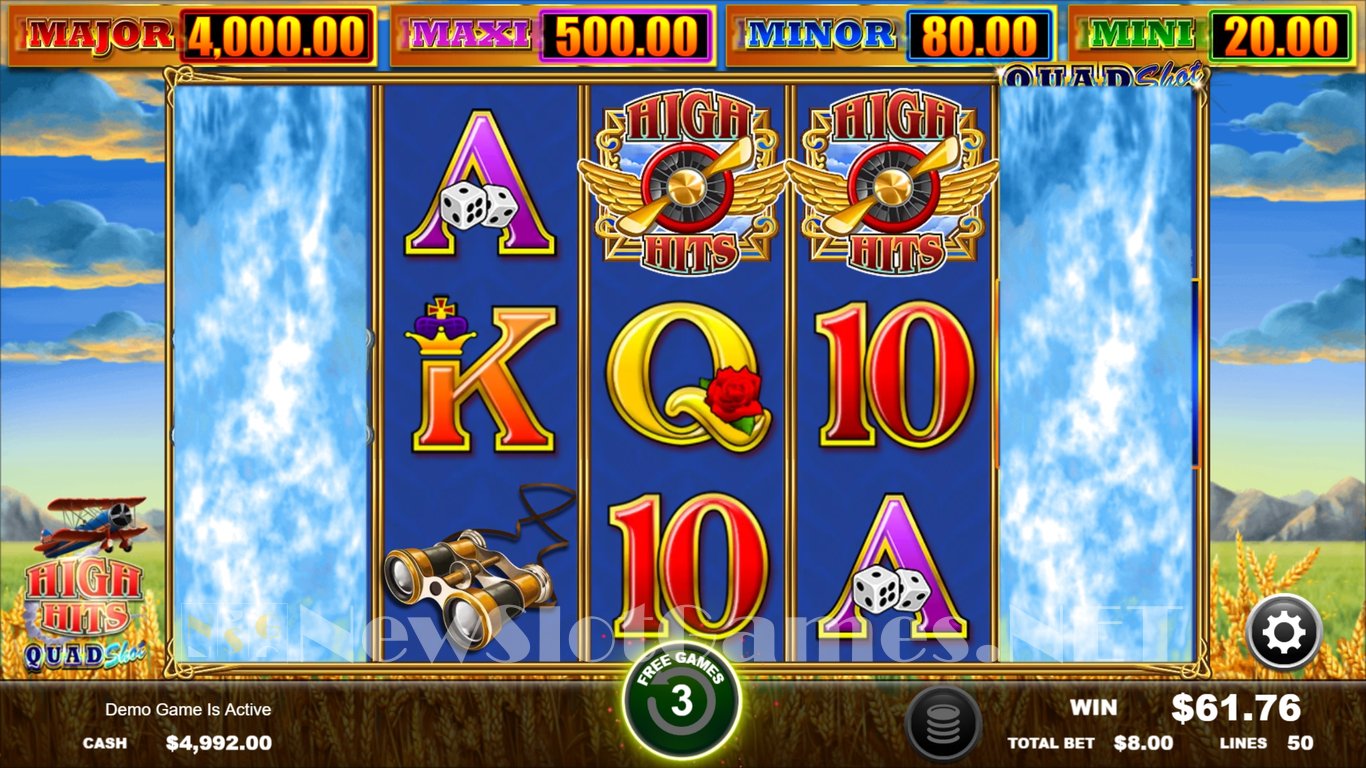 High Hits Quad Shot Slot Slot Image in Demo - pic. 3
