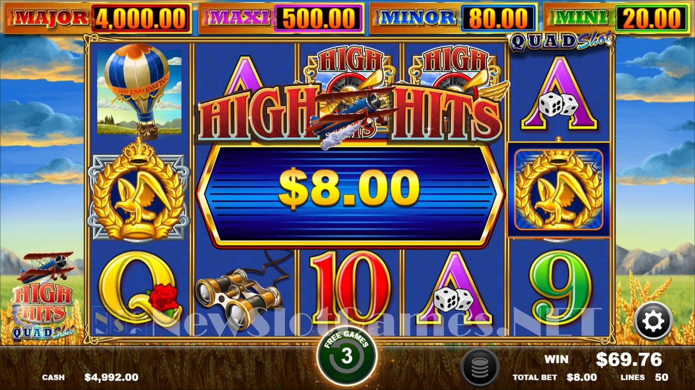 High Hits Quad Shot Slot Slot Image in Demo - pic. 4