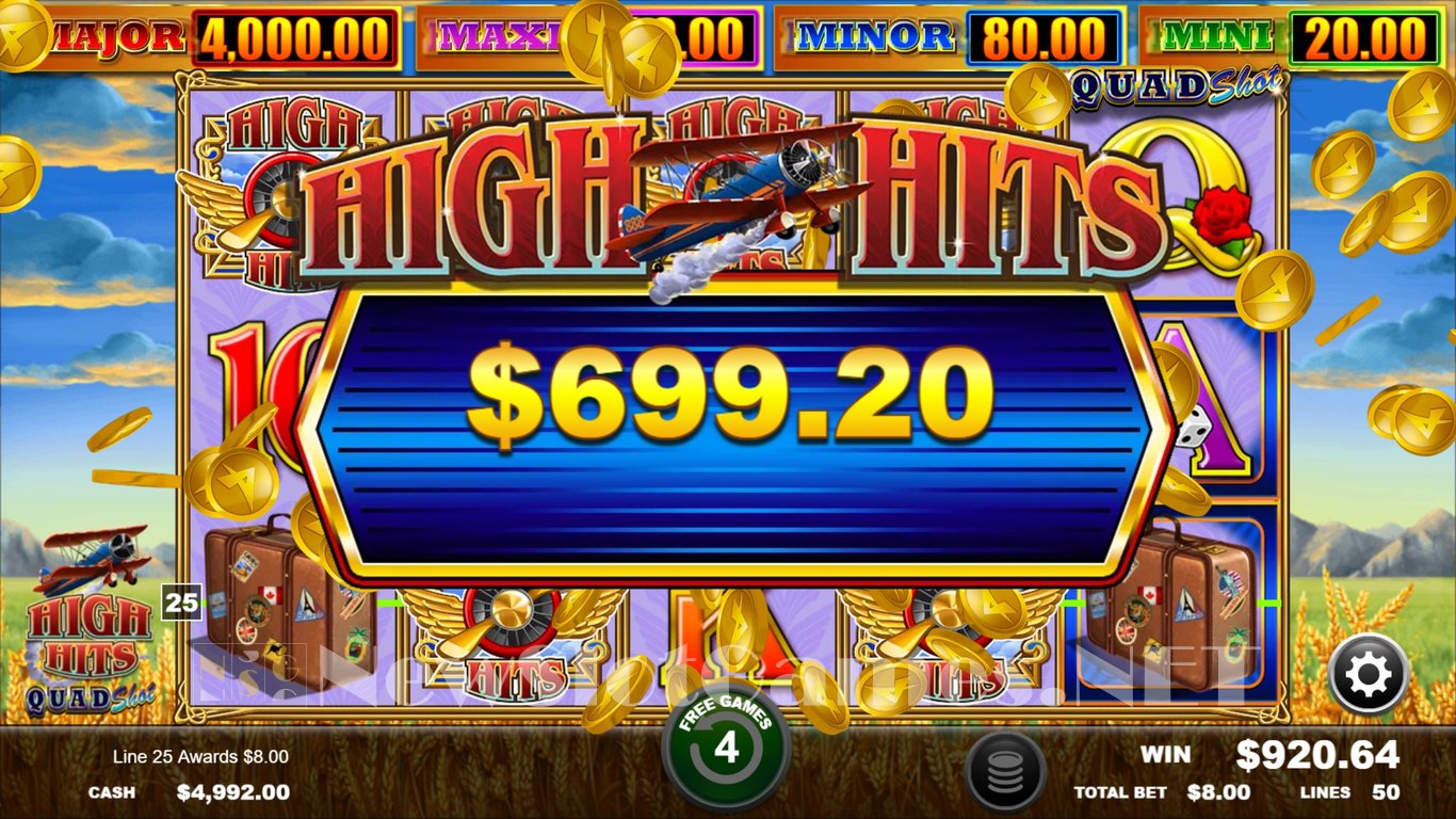 High Hits Quad Shot Slot Slot Image in Demo - pic. 6