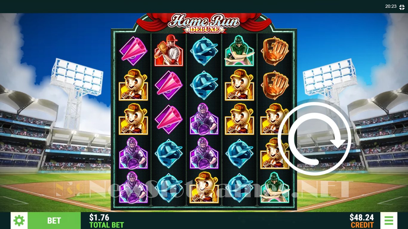 Home Run Deluxe Slot Demo Image