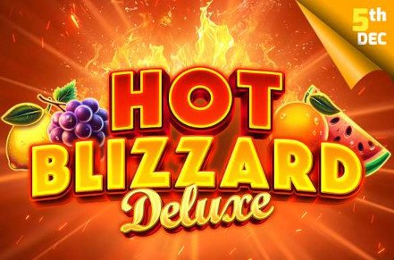 Hot Blizzard Deluxe Slot Logo