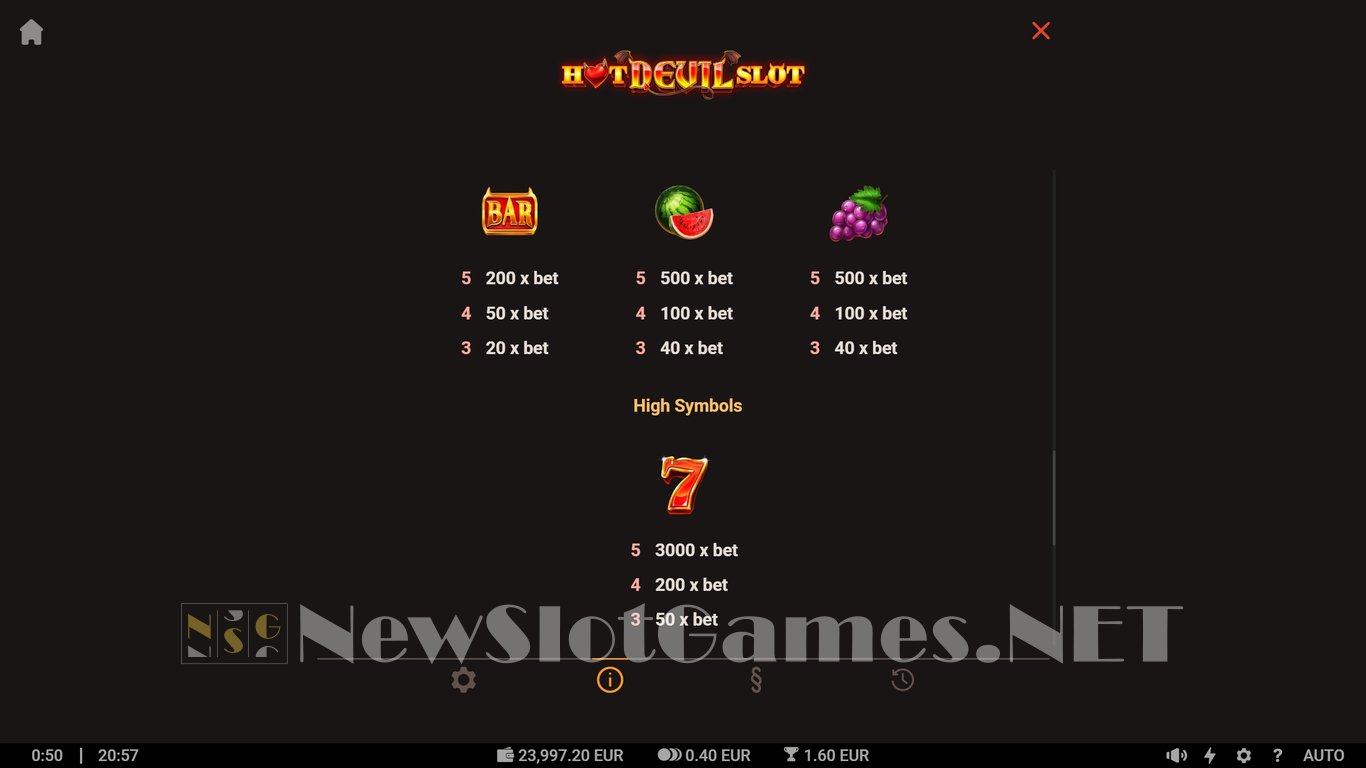 Hot Devil Slot Slot Slot Image in Demo - pic. 9