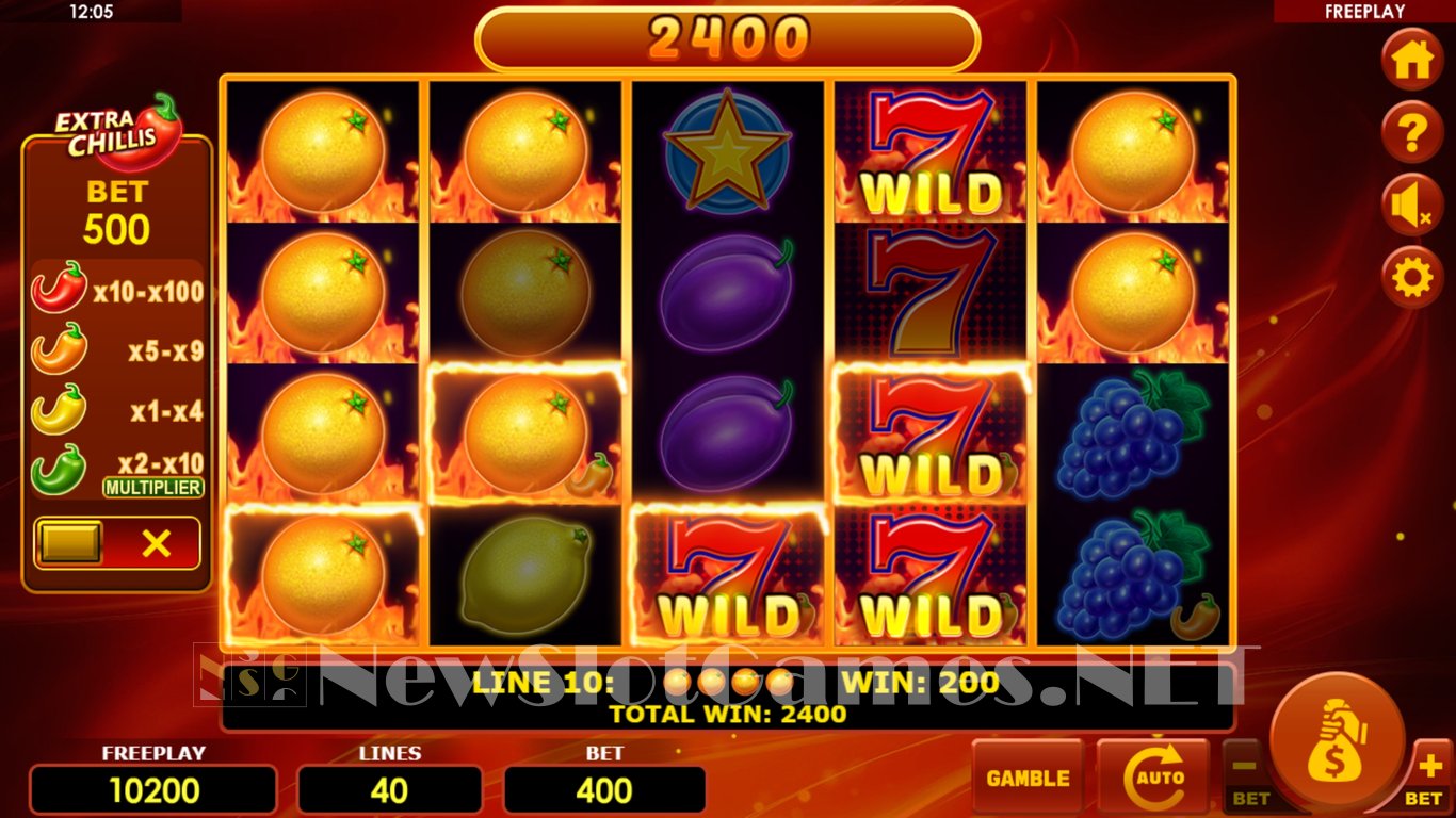 Hot Fruits 40 Extra Chillis Slot Slot Image in Demo - pic. 2