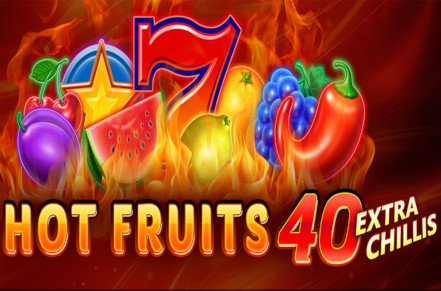 Hot Fruits 40 Extra Chillis Slot Logo