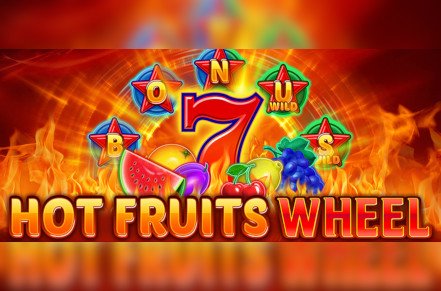 Hot Fruits Wheel Slot Logo