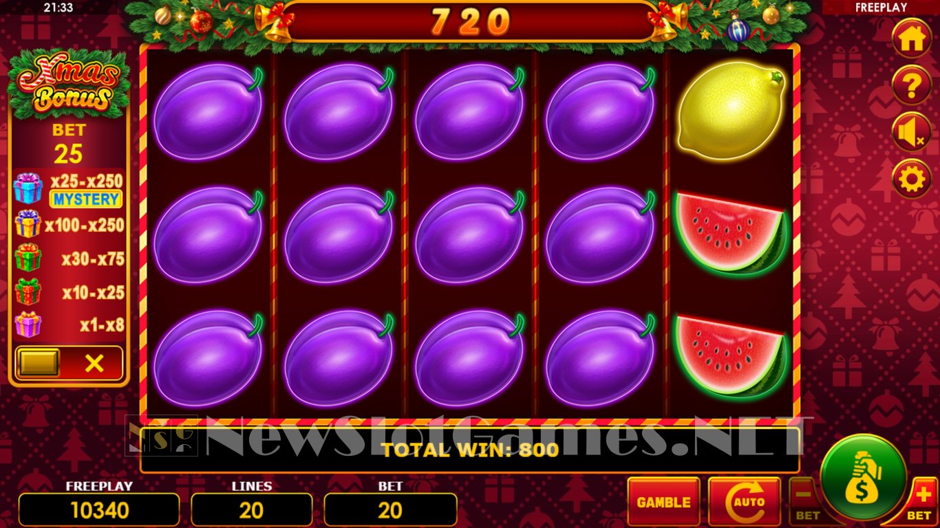 Hot Fruits Xmas Slot Slot Image in Demo - pic. 5