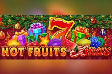 Hot Fruits Xmas Slot Logo