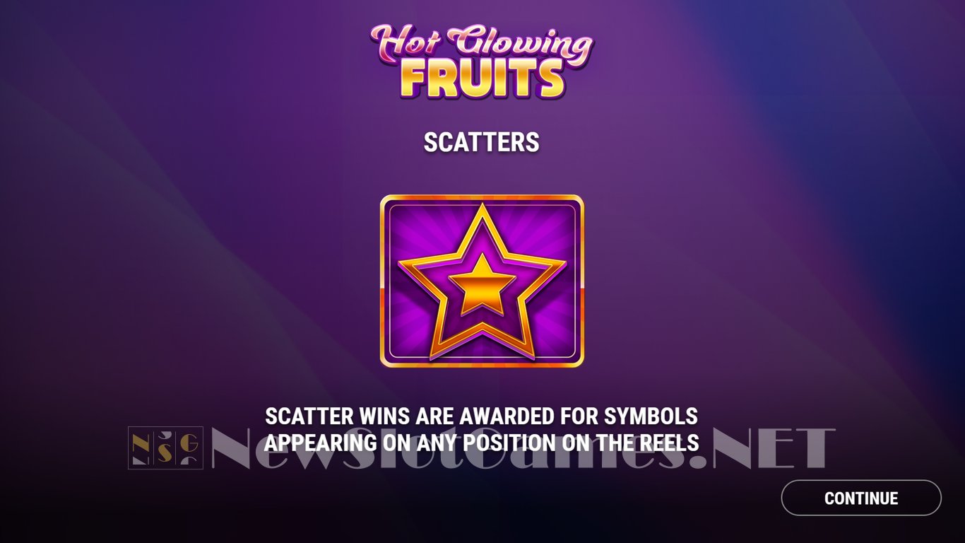 Hot Glowing Fruits Slot Demo Image