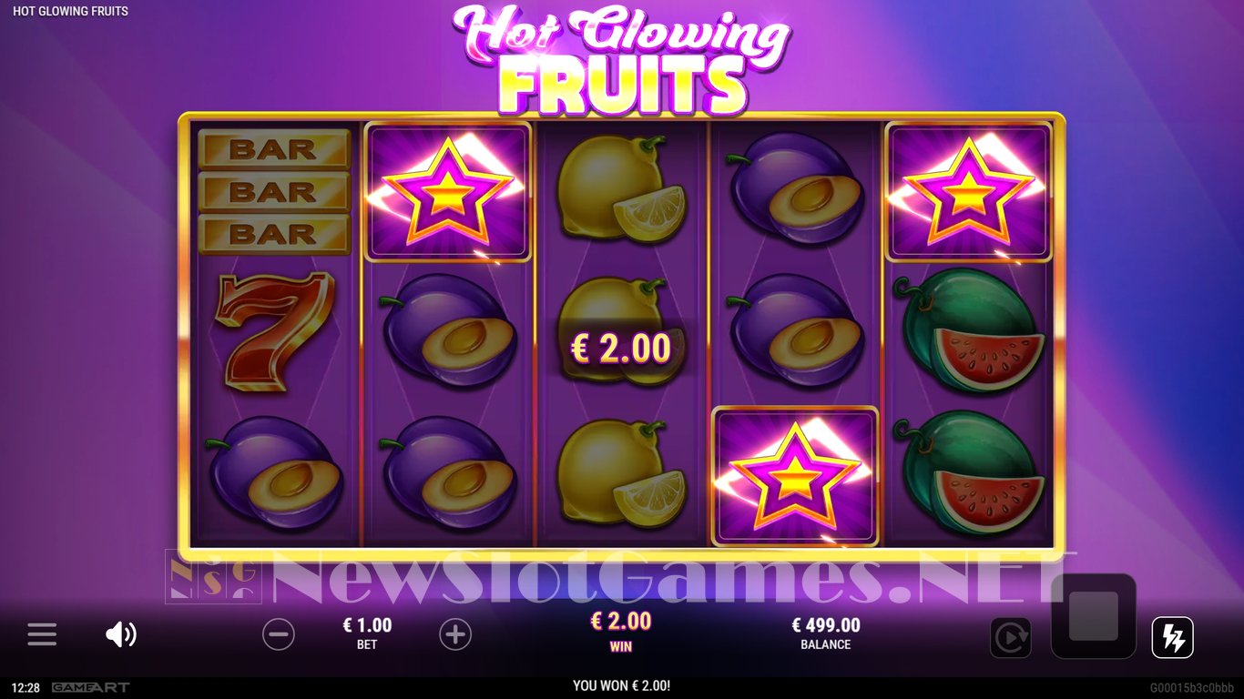 Hot Glowing Fruits Slot Slot Image in Demo - pic. 2