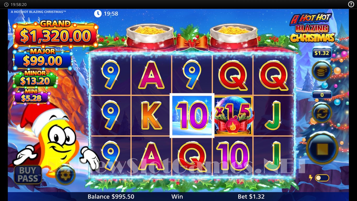 A Hot Hot Blazing Christmas Slot Slot Image in Demo - pic. 6