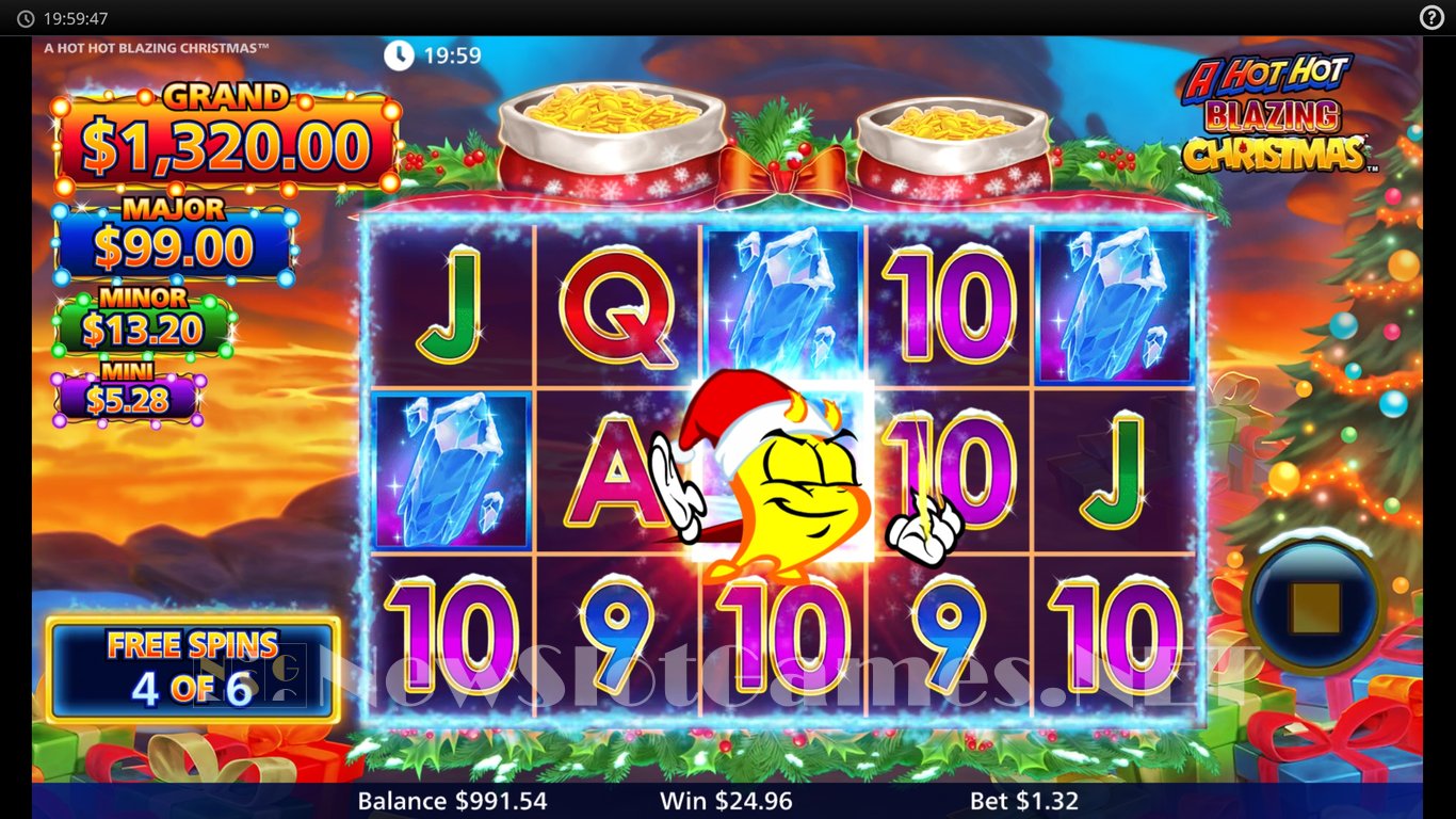 A Hot Hot Blazing Christmas Slot Slot Image in Demo - pic. 9