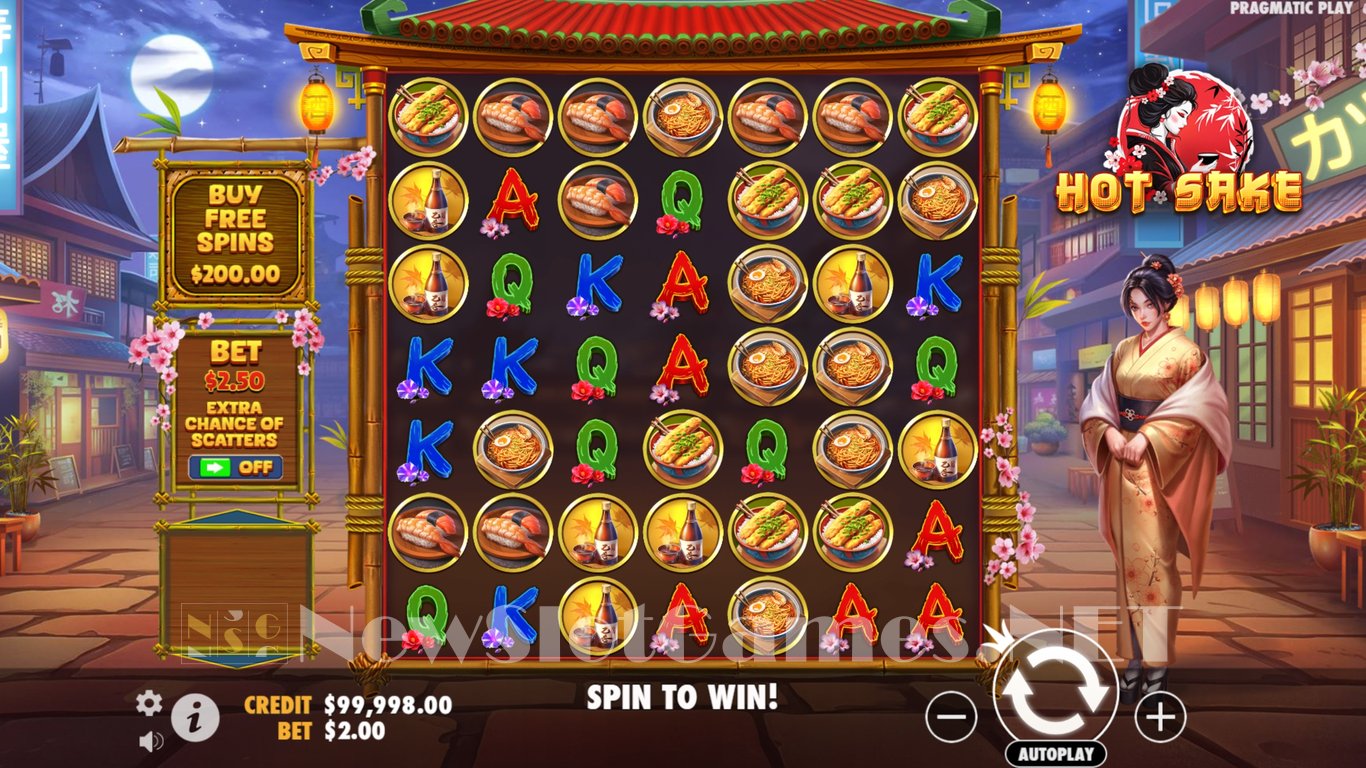 Hot Sake Slot Demo Image