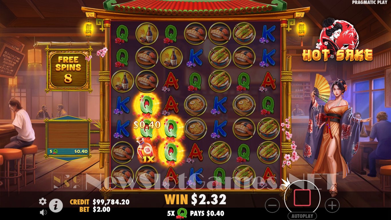 Hot Sake Slot Slot Image in Demo - pic. 11